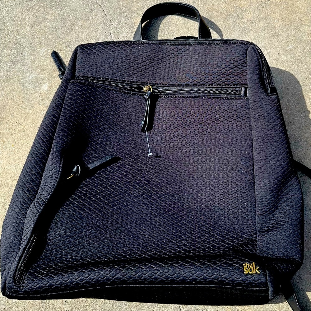 THE SAK Elliot Lucca Olvera Printed Backpack Laptop Career Tote